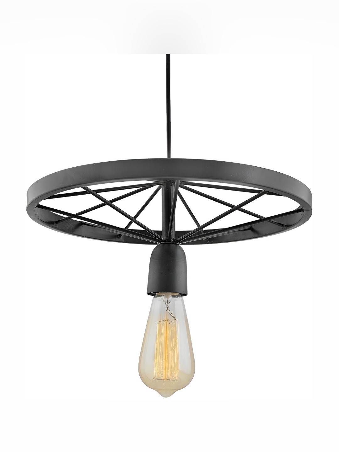 

1ST TIME Black & Transparent Contemporary Ceiling Lamp