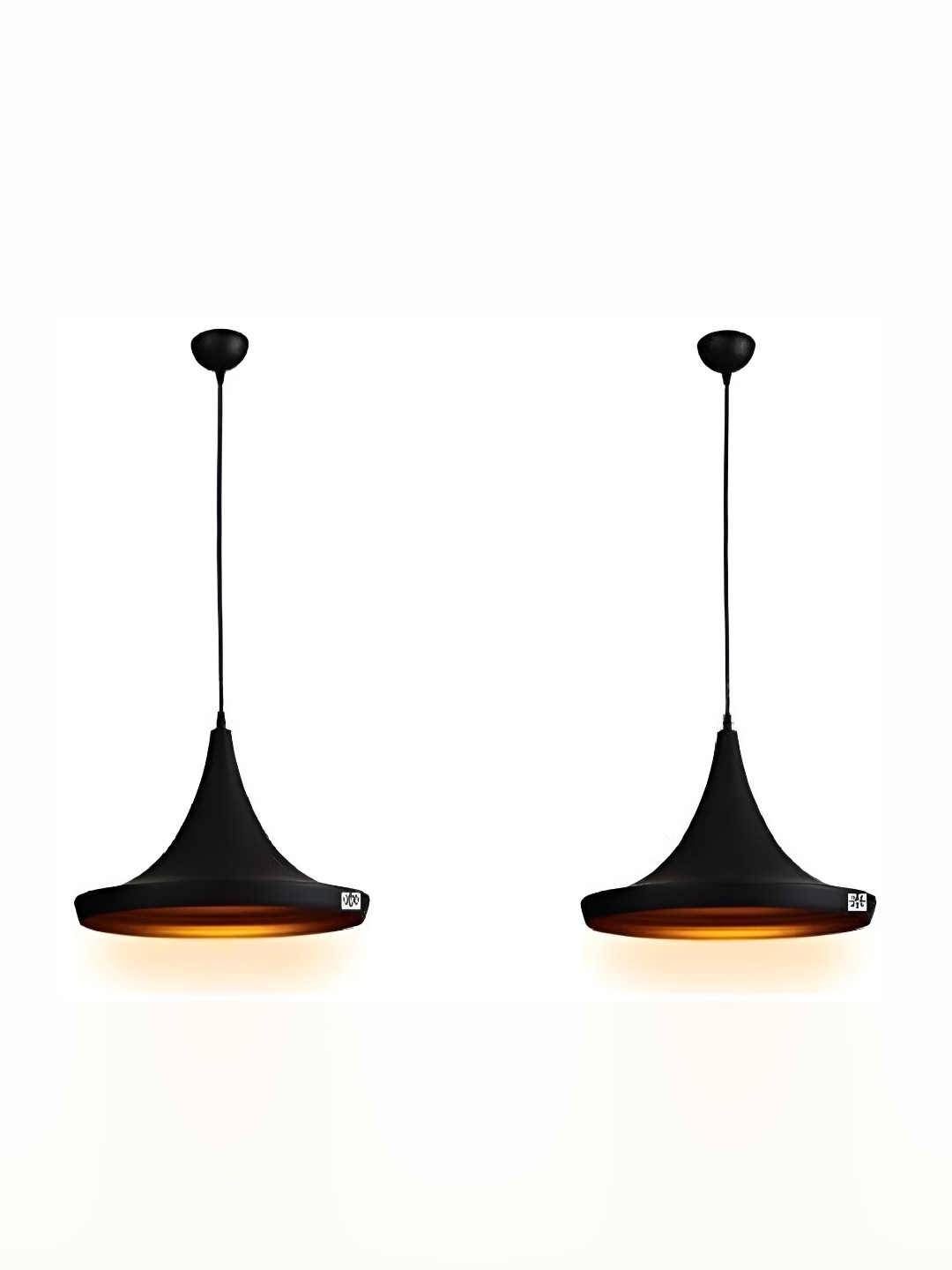 

1ST TIME Black 2 Pieces Contemporary Ceiling Lamp