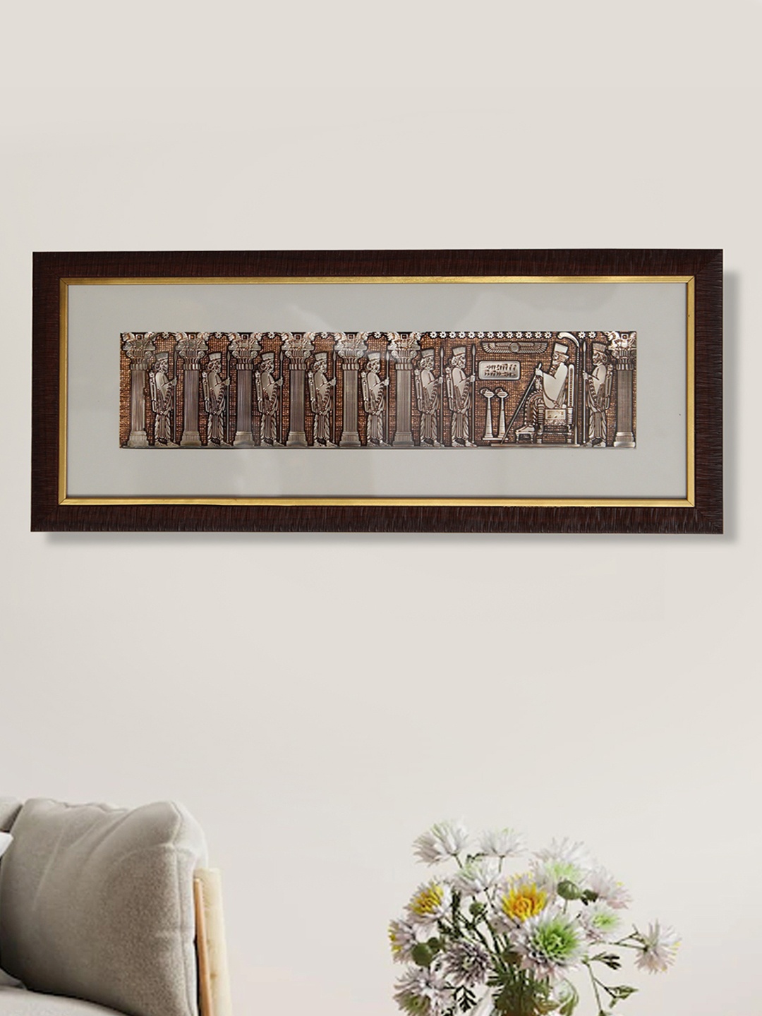

SHREE KALA HOME DECOR Brown & White Other Painting Wall Art