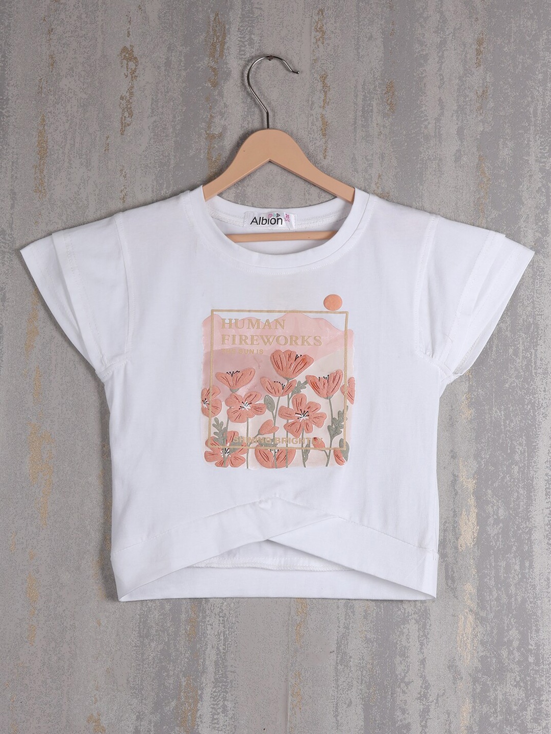 

Albion By CnM Floral Print Top, White