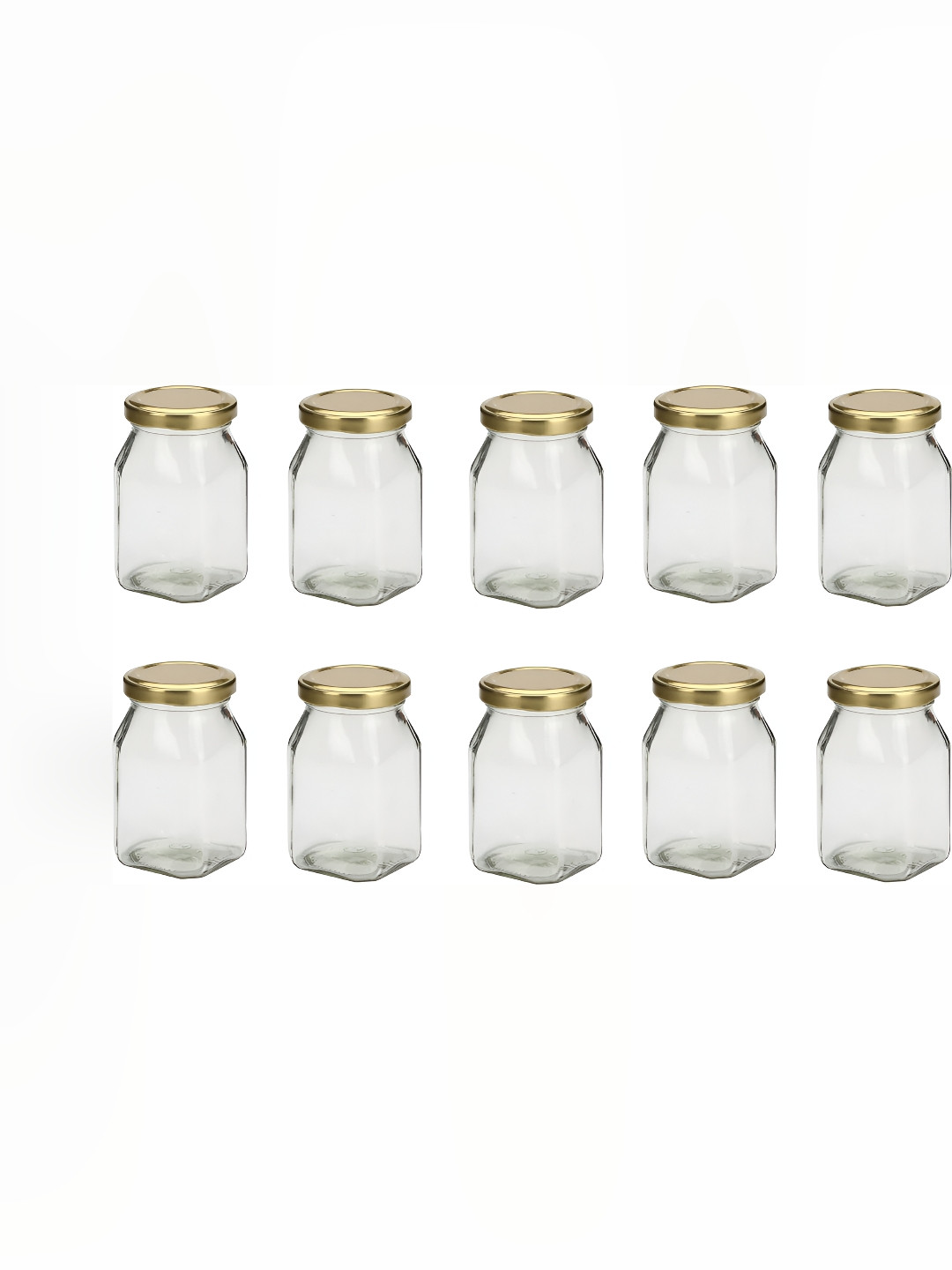 

1ST TIME Transparent 10 Pieces Glass Containers