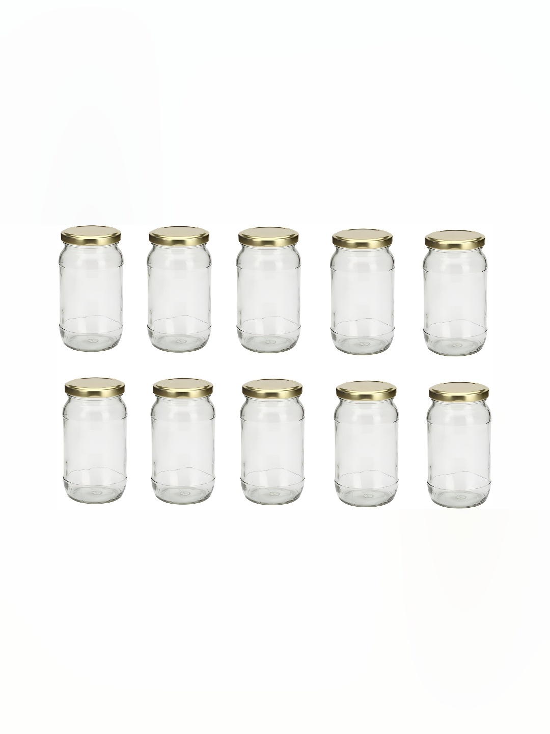 

1ST TIME Transparent 10 Pieces Glass Container With Lid