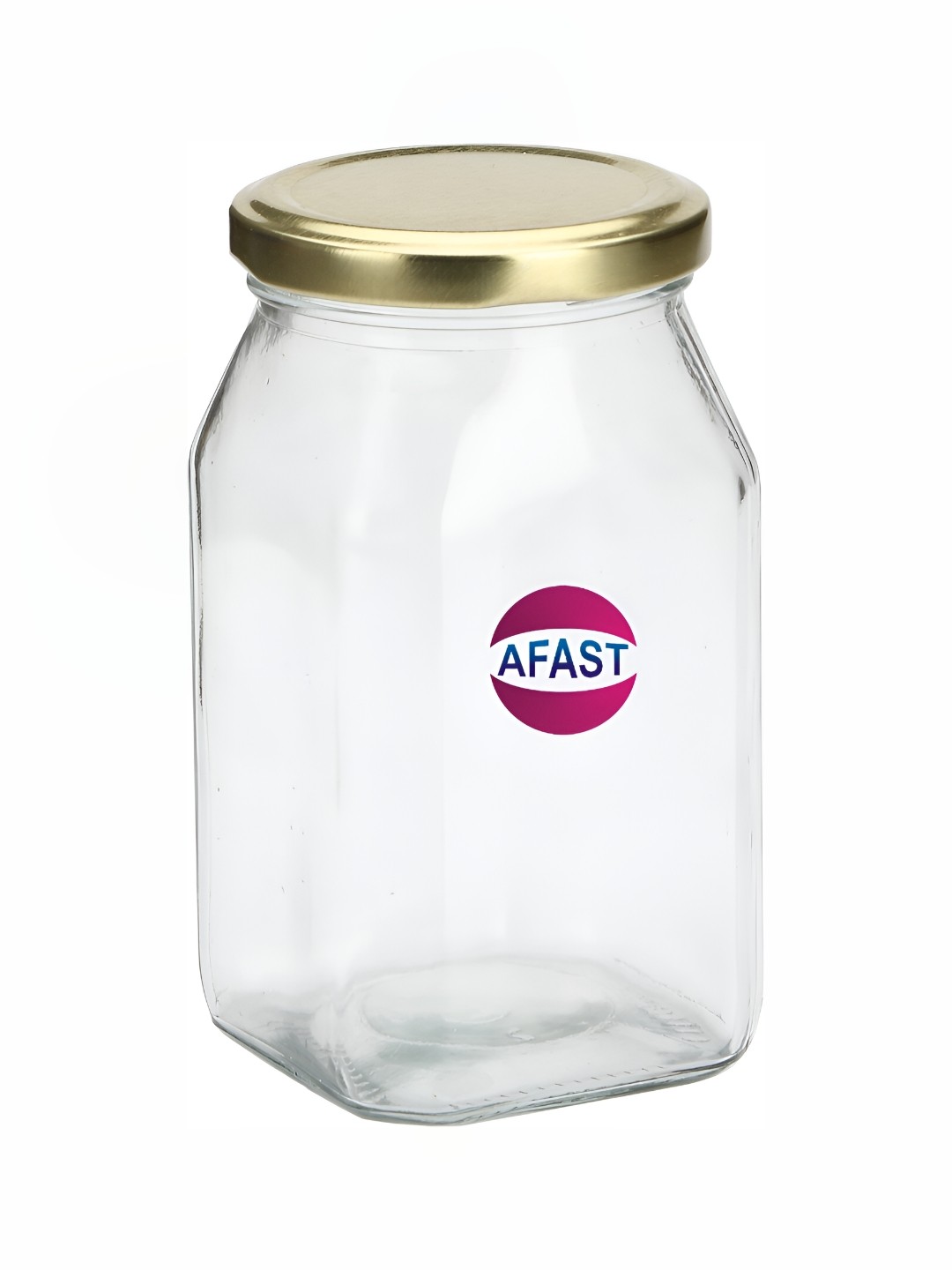 

1ST TIME Transparent & Brown Glass Jar Containers 300 ml
