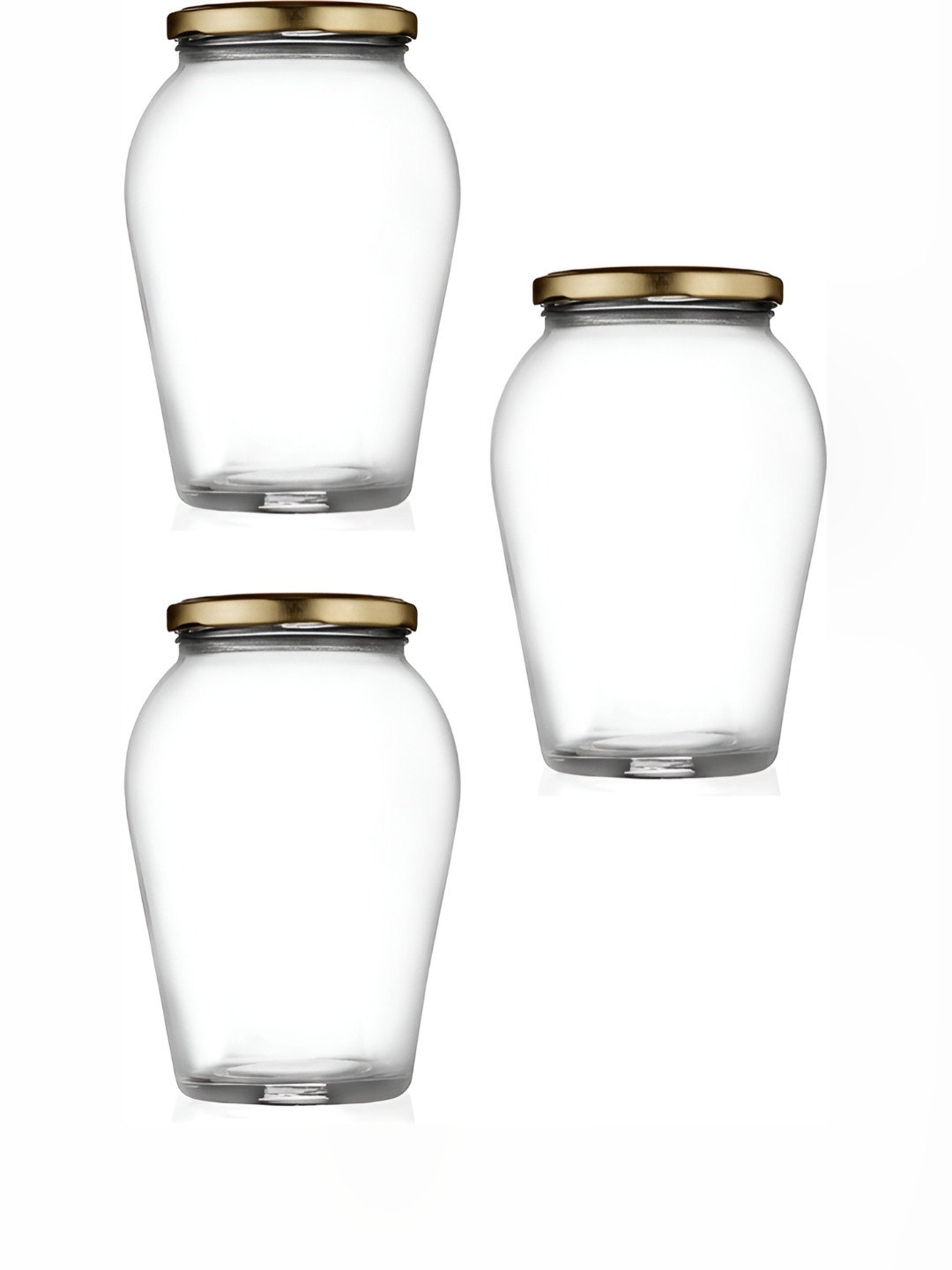 

1ST TIME Transparent & Yellow 3 Pieces Containers 350ml