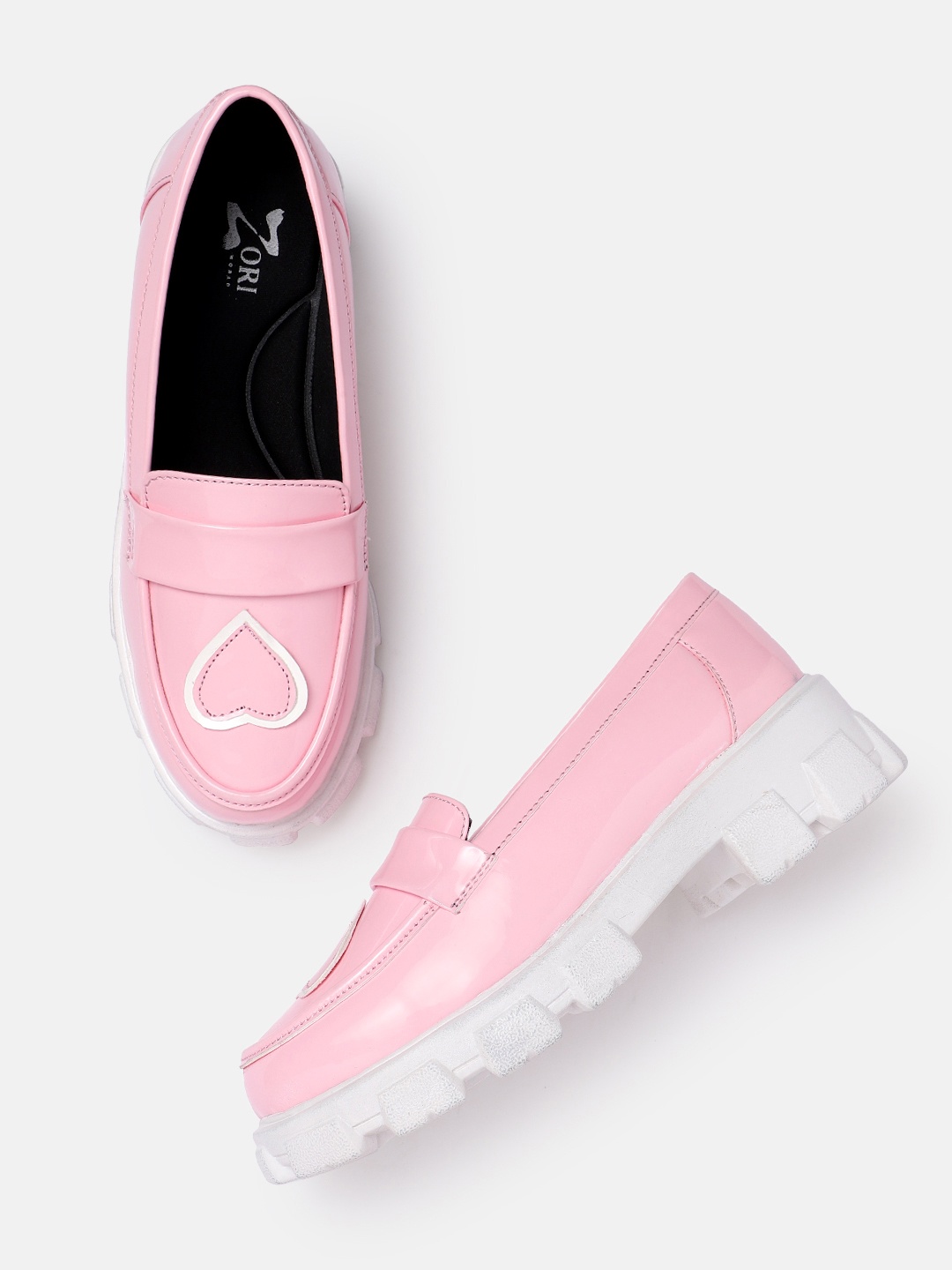 

ZORI WORLD Women Lightweight Penny Loafers, Pink