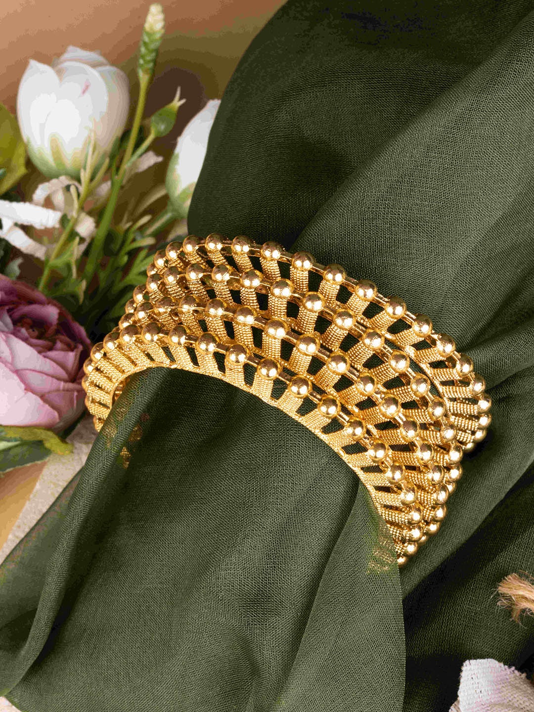 

Mirraw Set of 4 Gold Plated Bangles