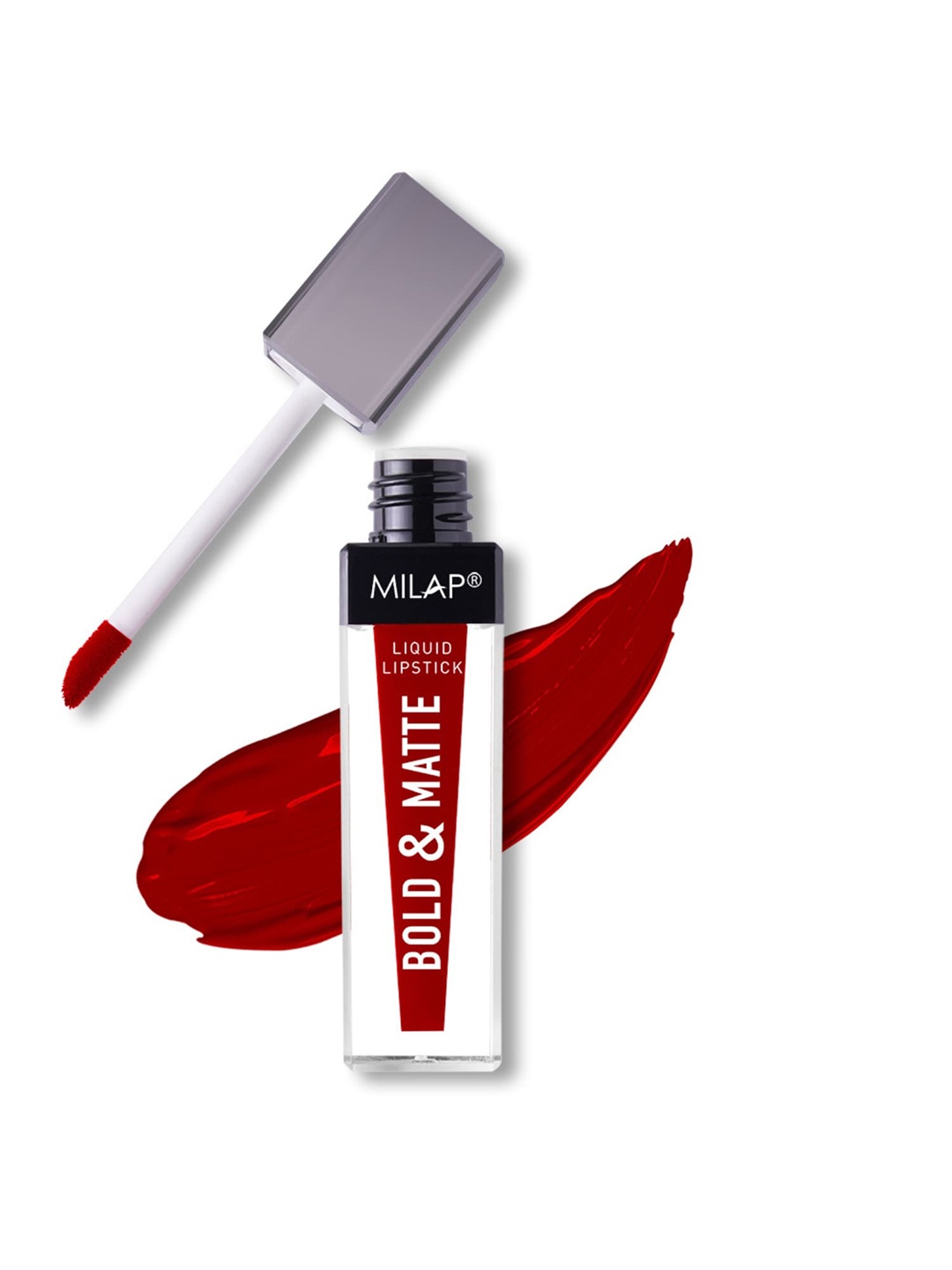 

MILAP Bold & Matte Liquid Lipstick With Vitamin E - 4ml - Bon Jovi 504, Red