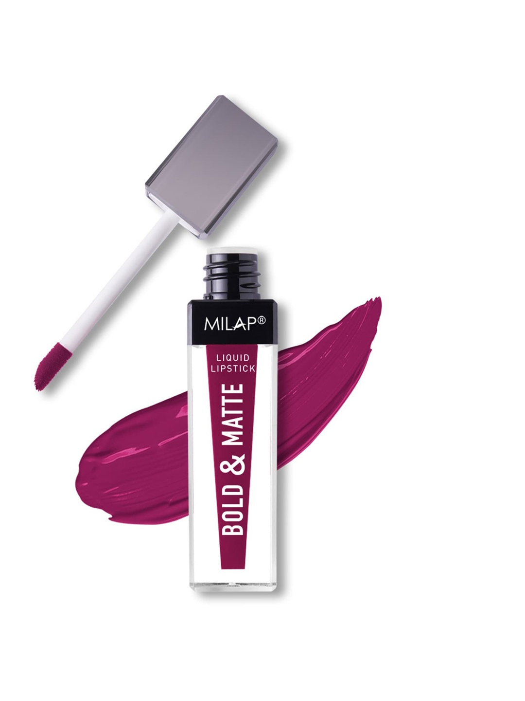 

MILAP Bold & Matte Liquid Lipstick With Vitamin E - 4ml - Russian 513, Maroon