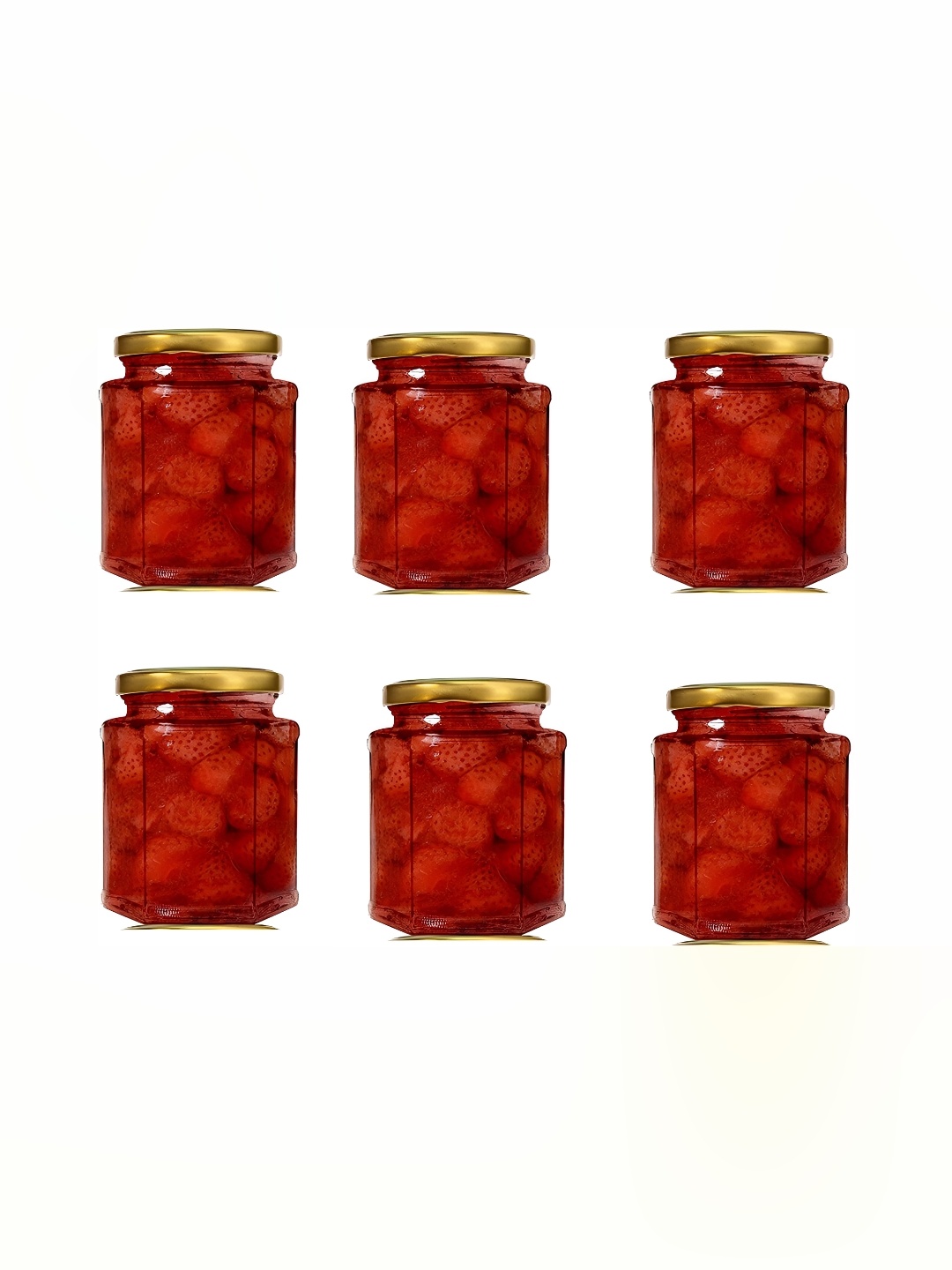 

1ST TIME Transparent 6 Pieces Glass Container 400ML