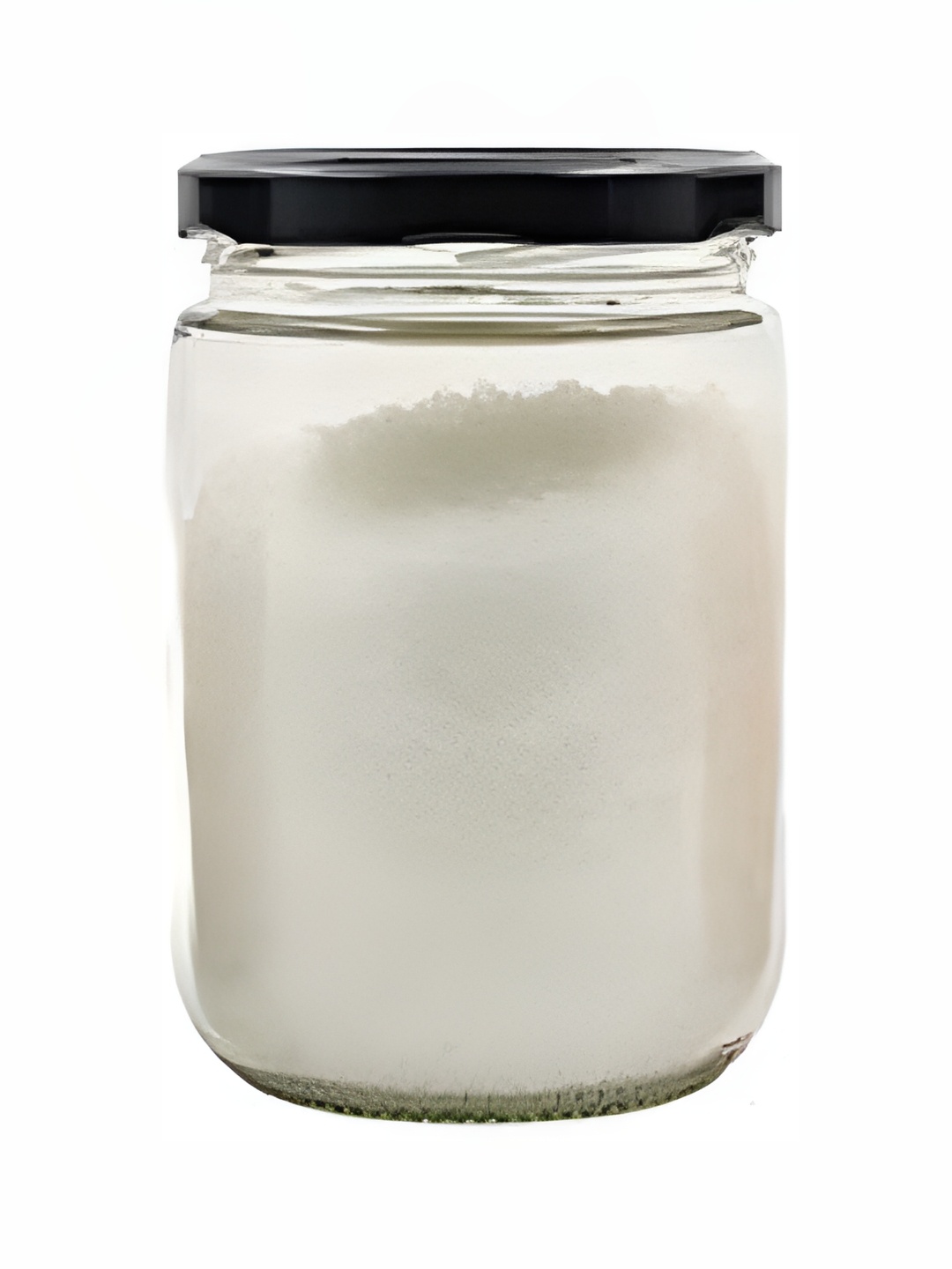 

1ST TIME Transparent & Black Dishwasher Safe Glass Container 500ml