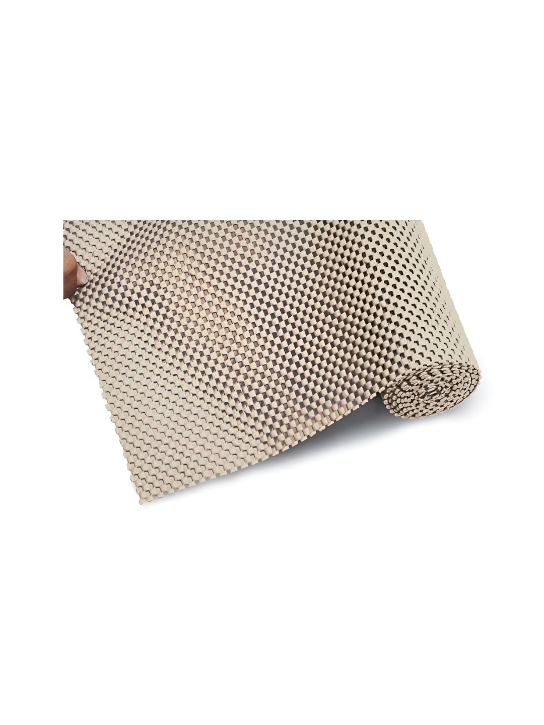

Freelance Beige Regular Non Slip Mat Shelf Liner Organisers