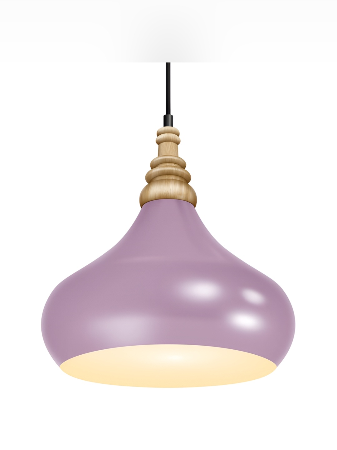 

Wipro Purple & Gold-Toned Aluminium Contemporary Wall Lamp