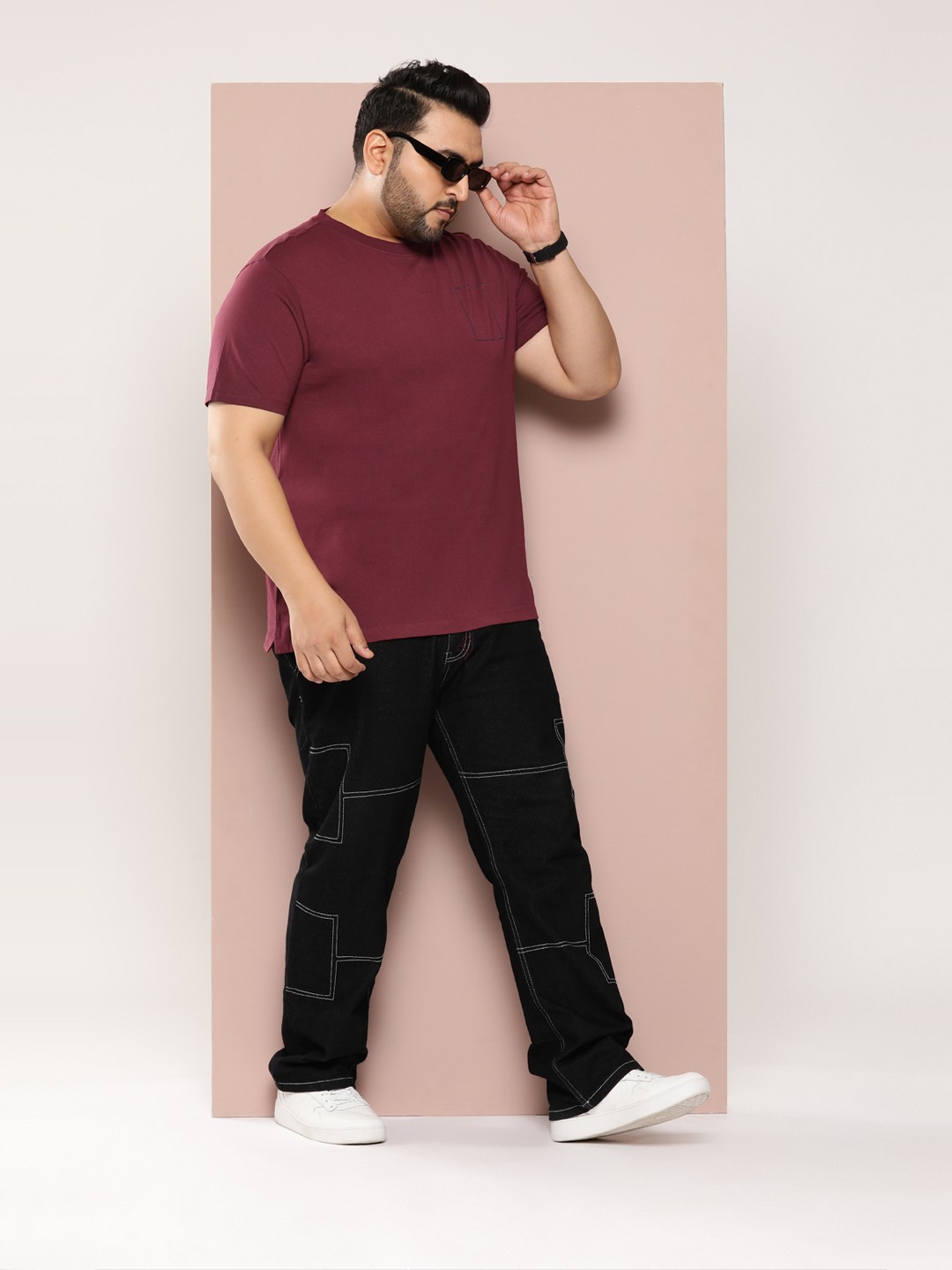 

Sztori Men Bio Finish T-shirt, Burgundy