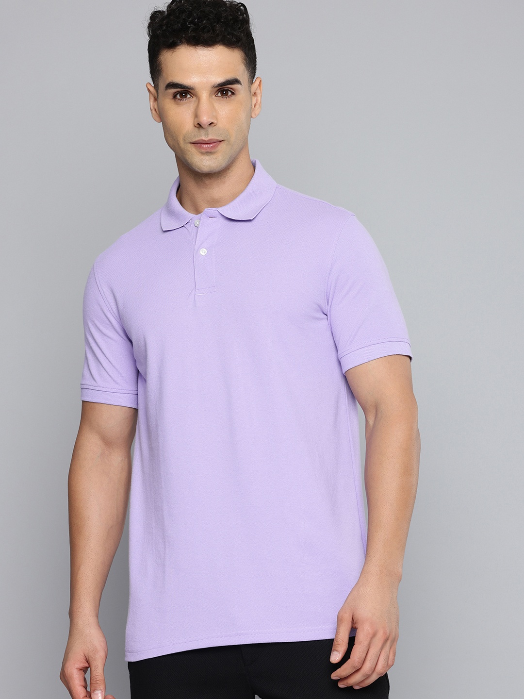 

Inesis By Decathlon Golf Polo Collar T-shirt, Lavender