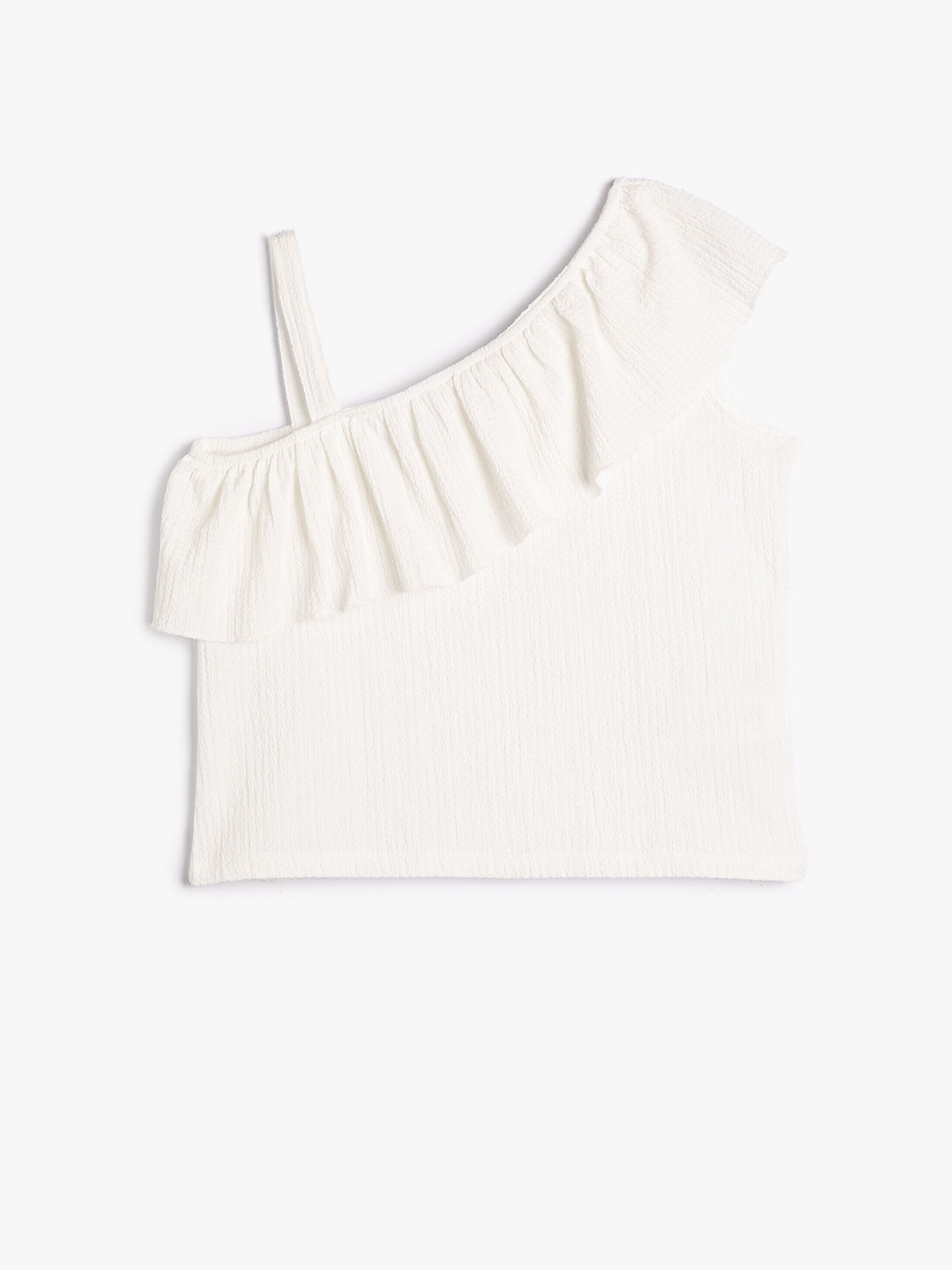 

Koton Girls One Shoulder Top, White