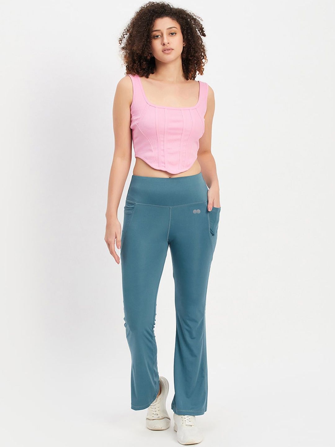 

Clovia Women Ribbed Tracksuits, Blue