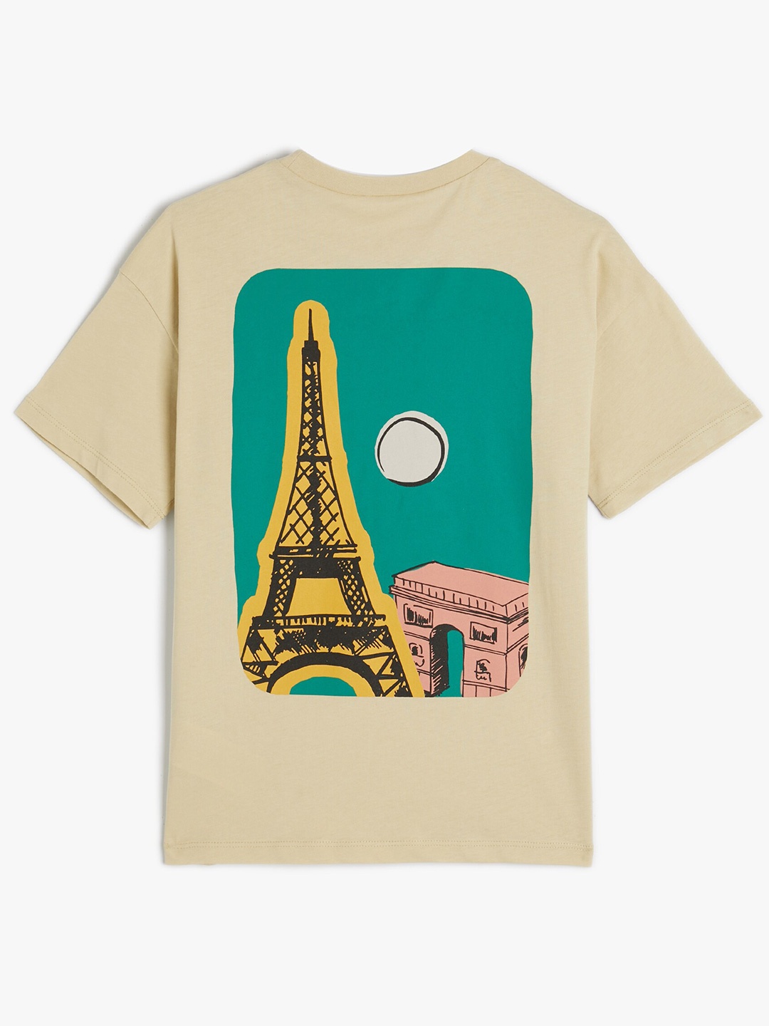 

Koton Boys Typography Printed Round Neck Short Sleeves Cotton T-shirt, Green