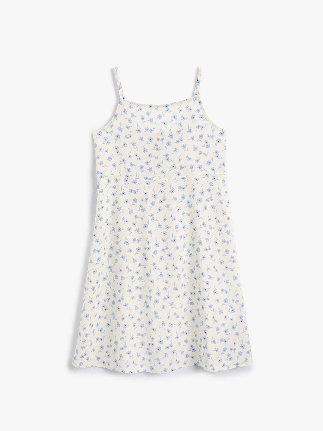 

Koton Girls Floral Printed A-Line Dress, Na