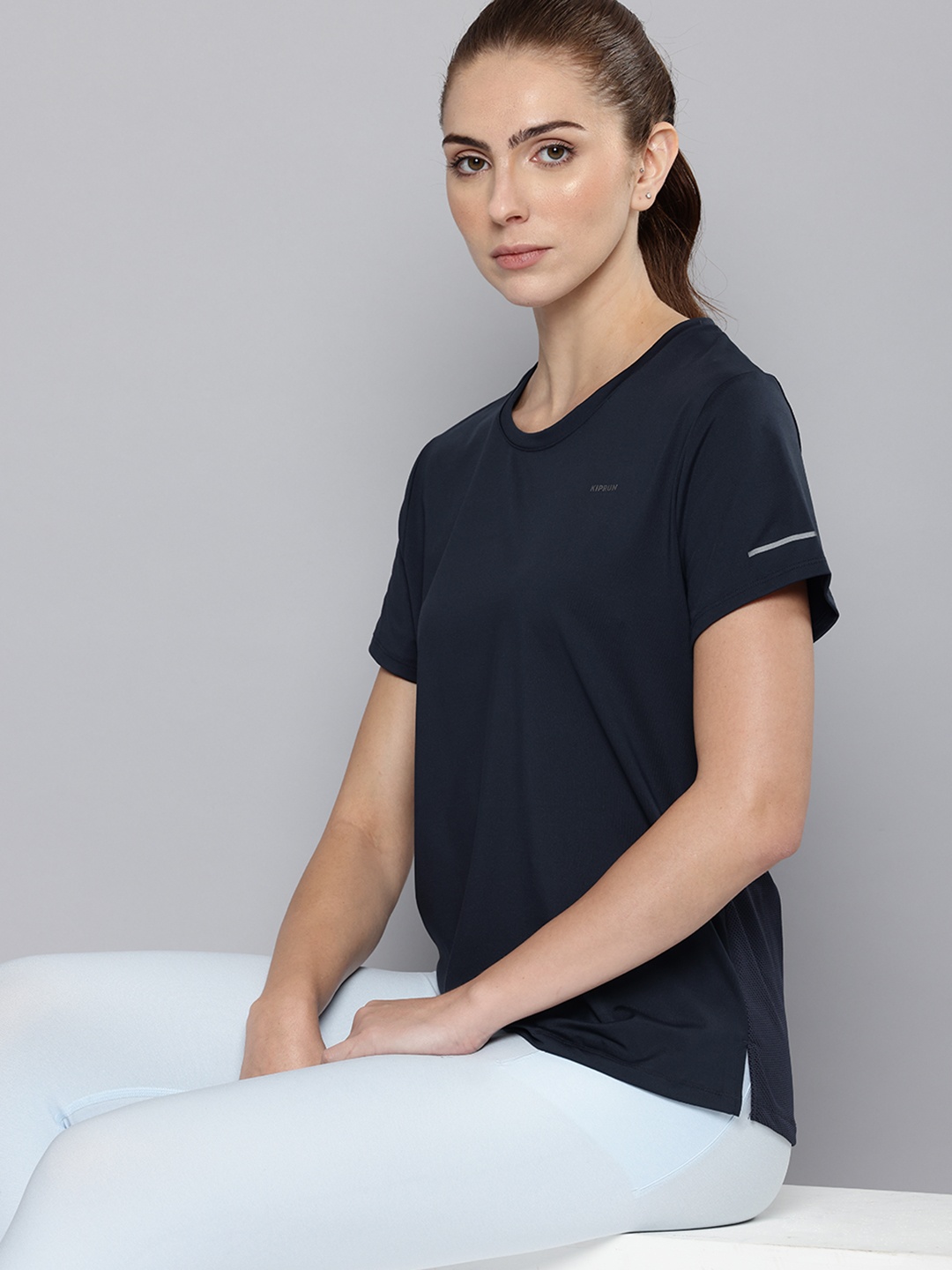 

KIPRUN By Decathlon Running Sports T-shirt, Navy blue