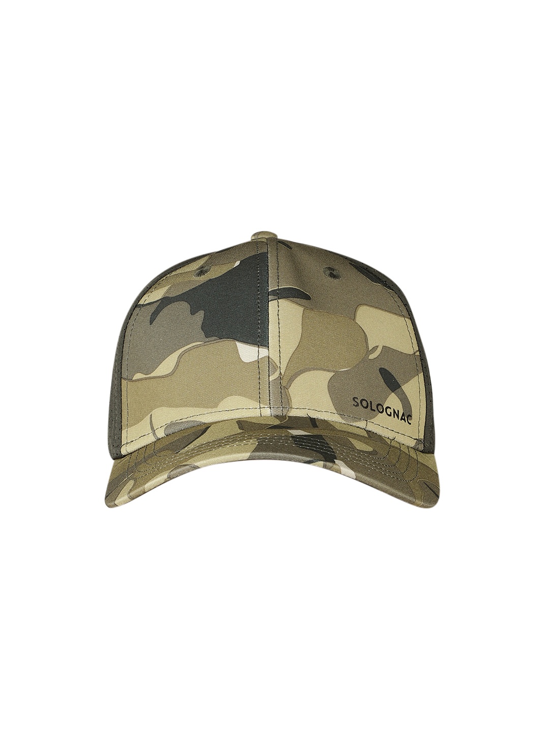 

SOLOGNAC By Decathlon Unisex Green Camouflage Trucker Hiking Caps