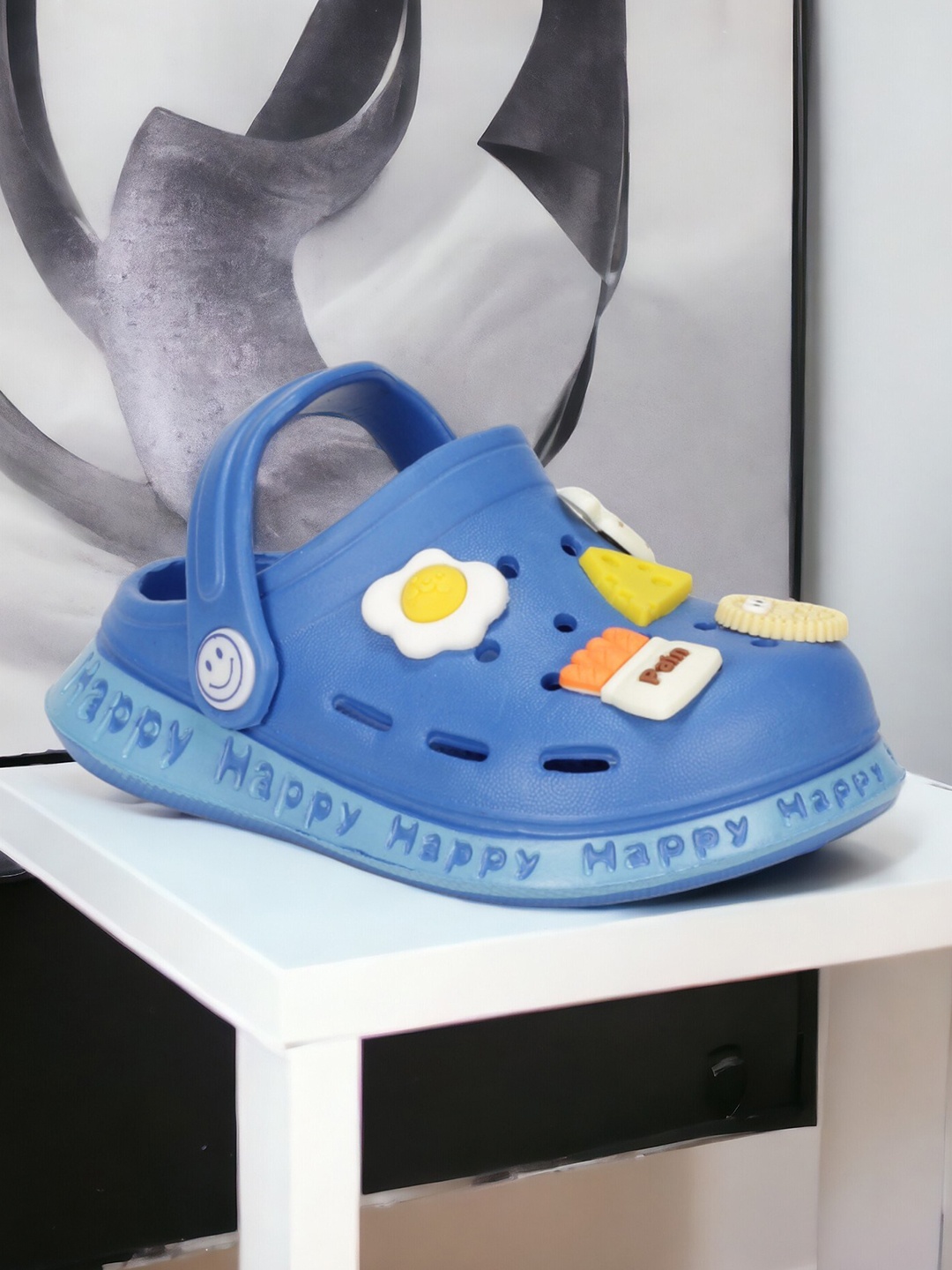 

Lil Lollipop Kids Anti-Slip Clogs, Navy blue