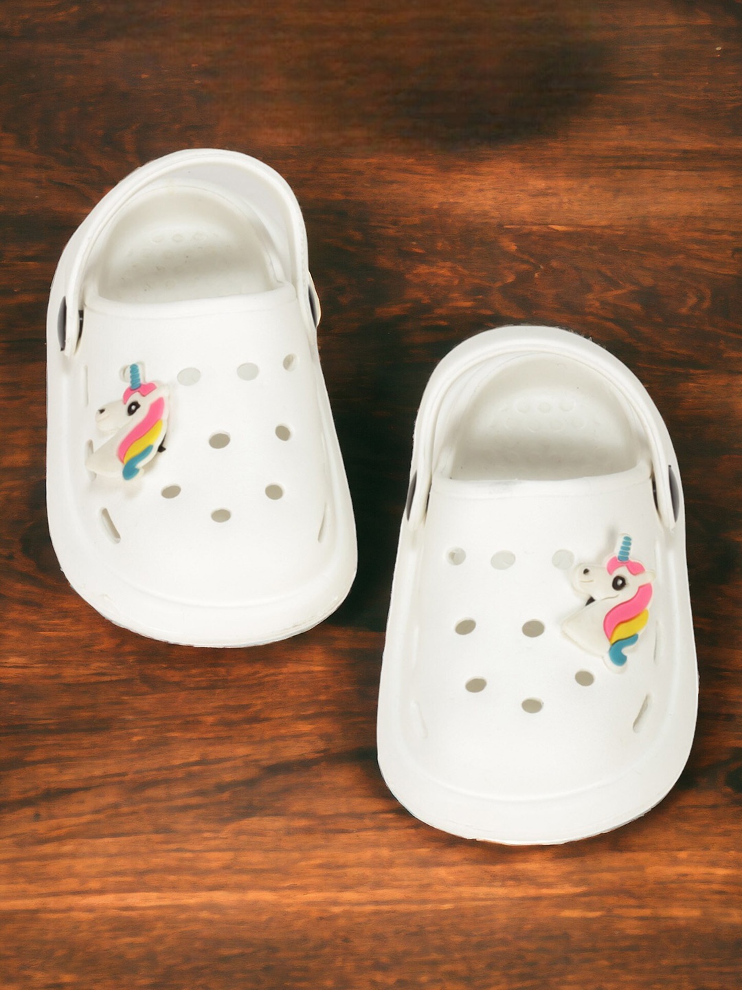 

Lil Lollipop Kids Anti-Slip Clogs, White