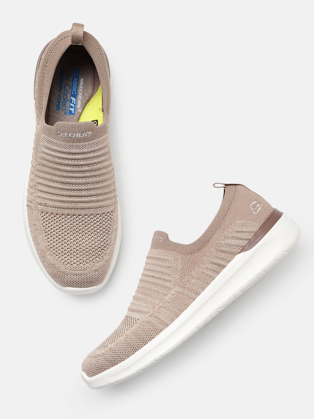 

Skechers Men Lattimore-Carlow Textured Slip-On Sneakers, Brown