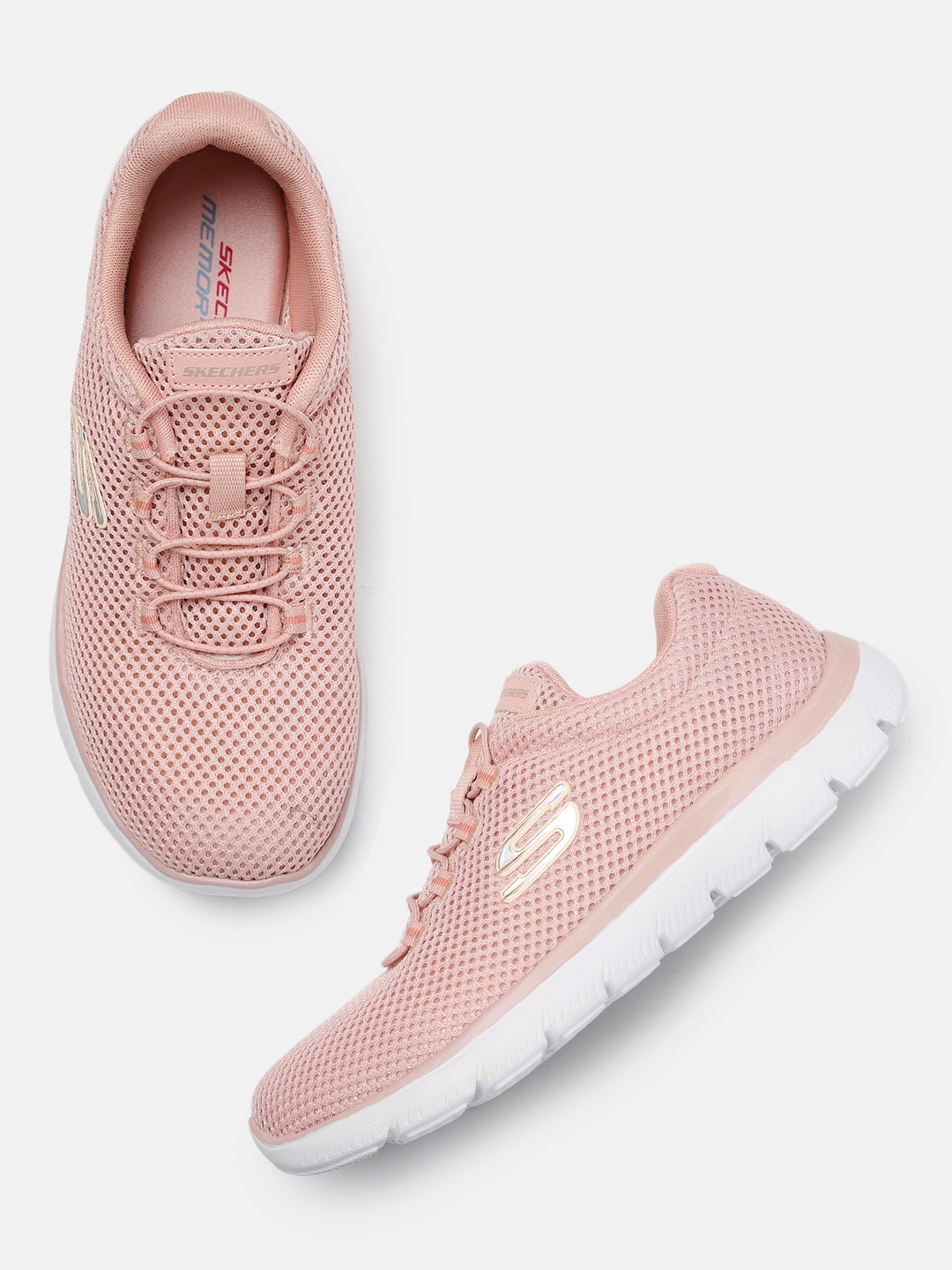 

Skechers Women SUMMITS QUICK LAPSE Sneakers, Nude