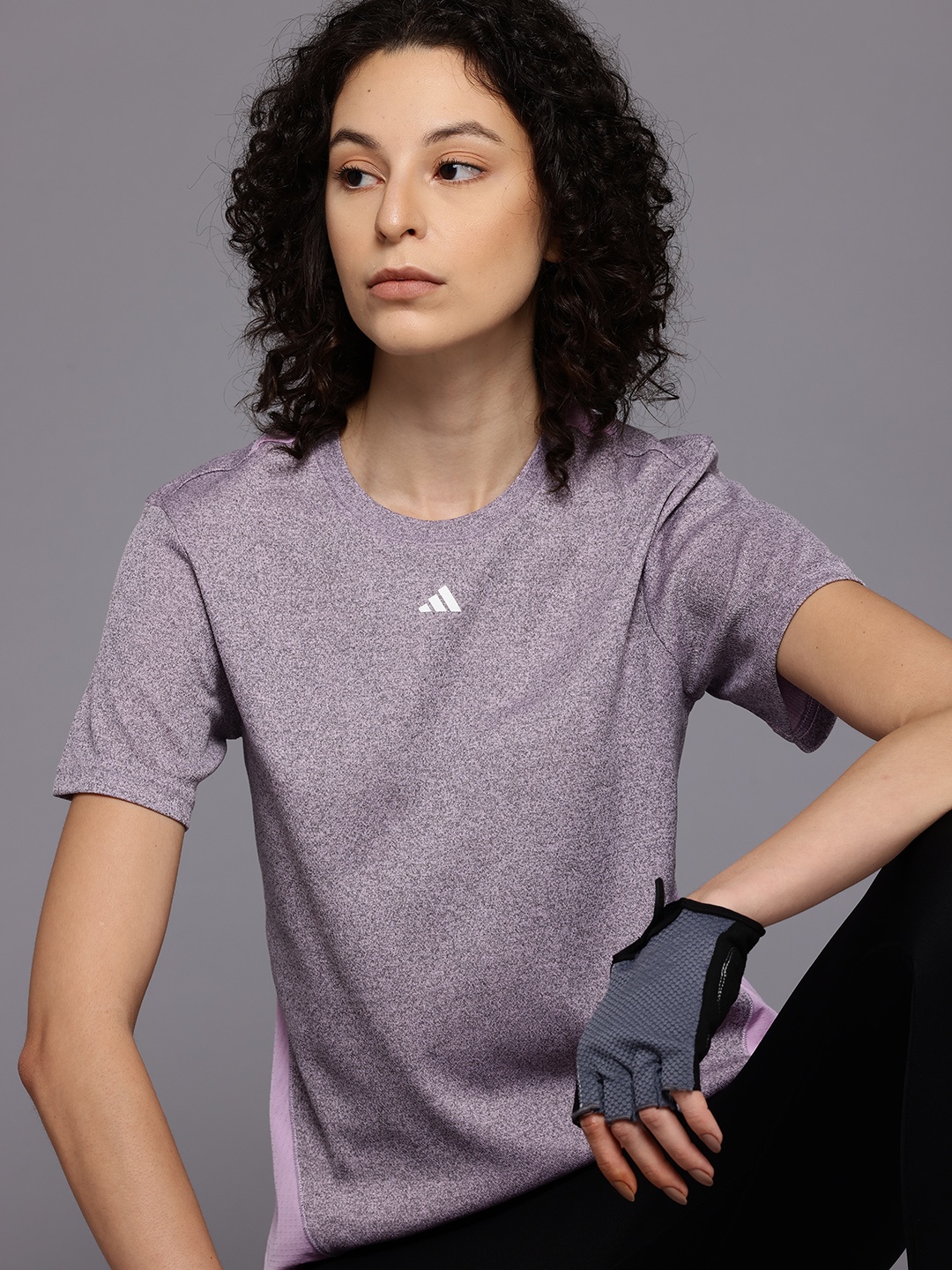 

ADIDAS WTR D4T Training T-shirt, Purple