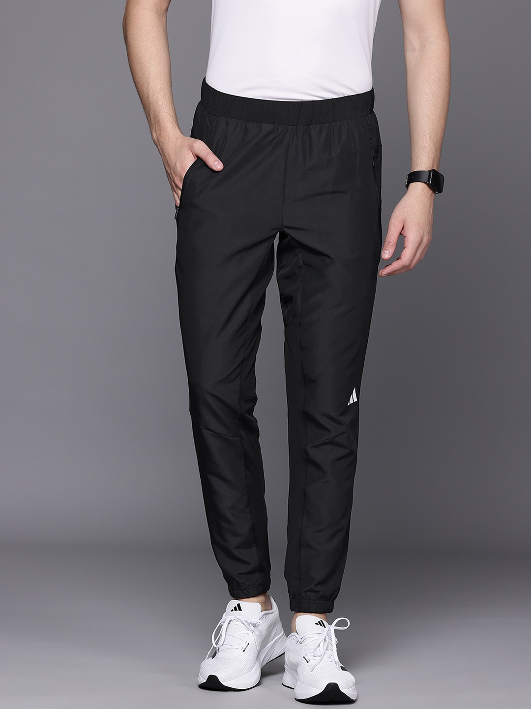 

ADIDAS Men Designed for Training Joggers, Black