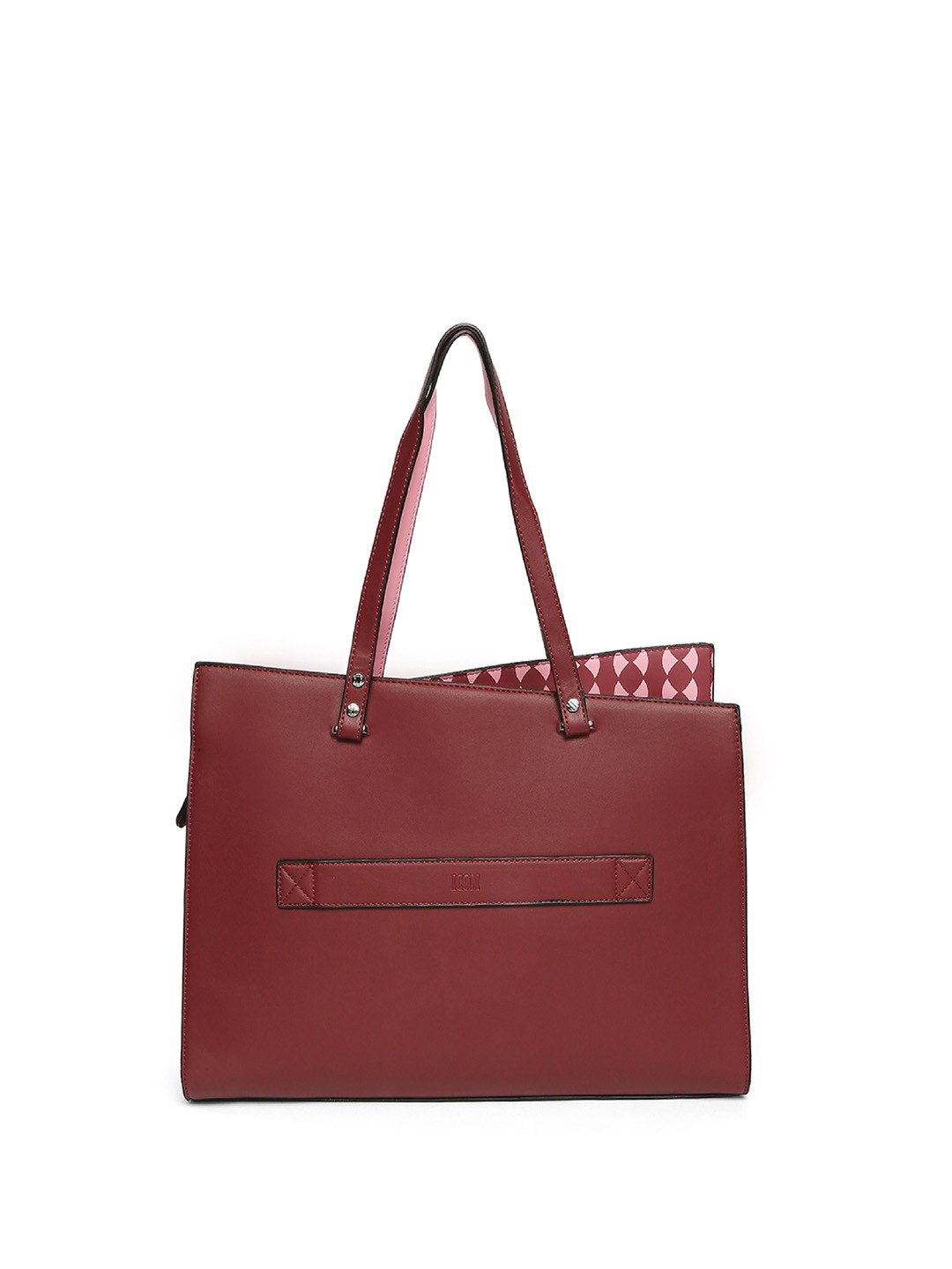 

Icon Structured Tote Bag, Maroon