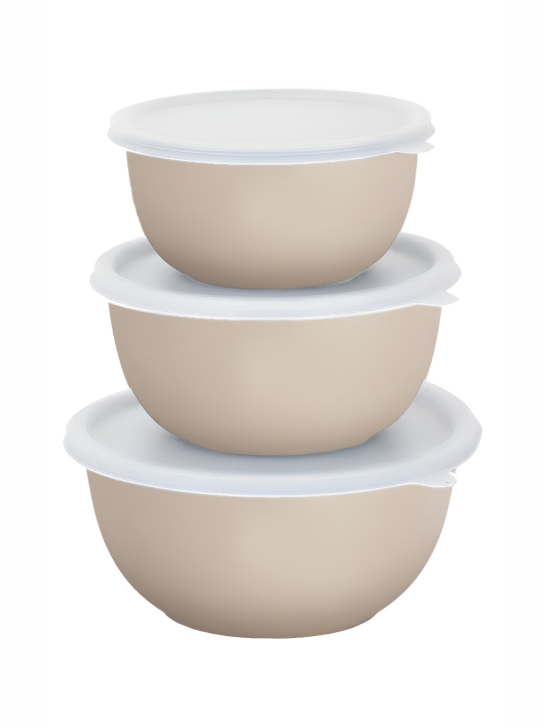 

Zaib Gold-Toned & White Stainless Steel Microwave Safe Food Container