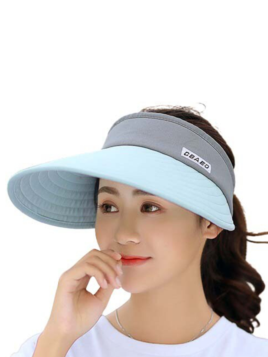 

Alexvyan Women Visor Cap, Blue