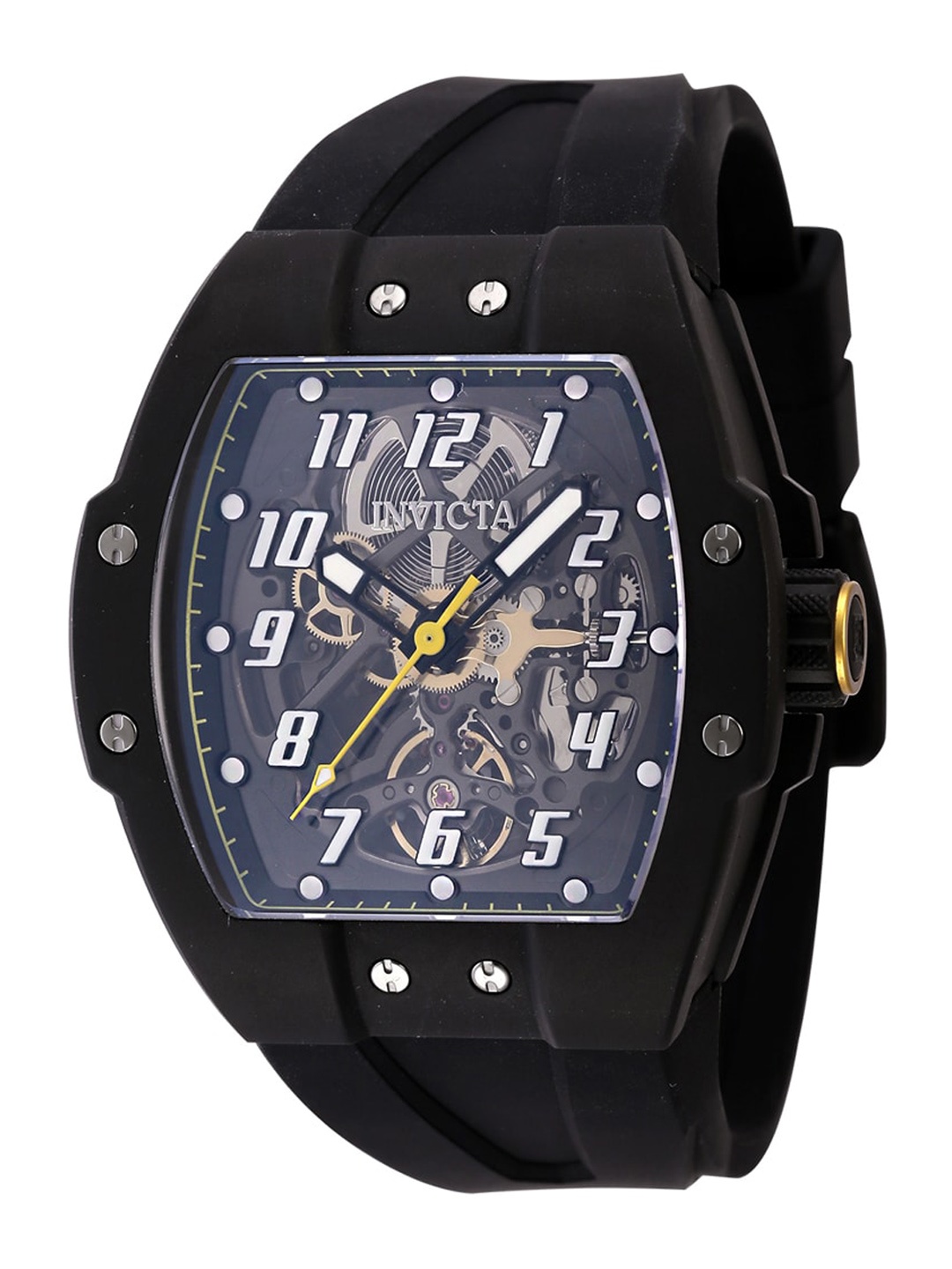 

Invicta Men JM Correa Black & Transparent Dial Automatic Analog Watch 44971