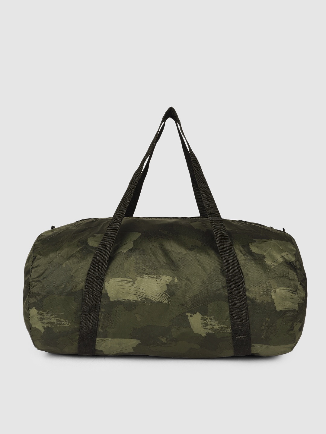 

Domyos By Decathlon Colourblocked Medium Fold-Down Fitness Bag, Green