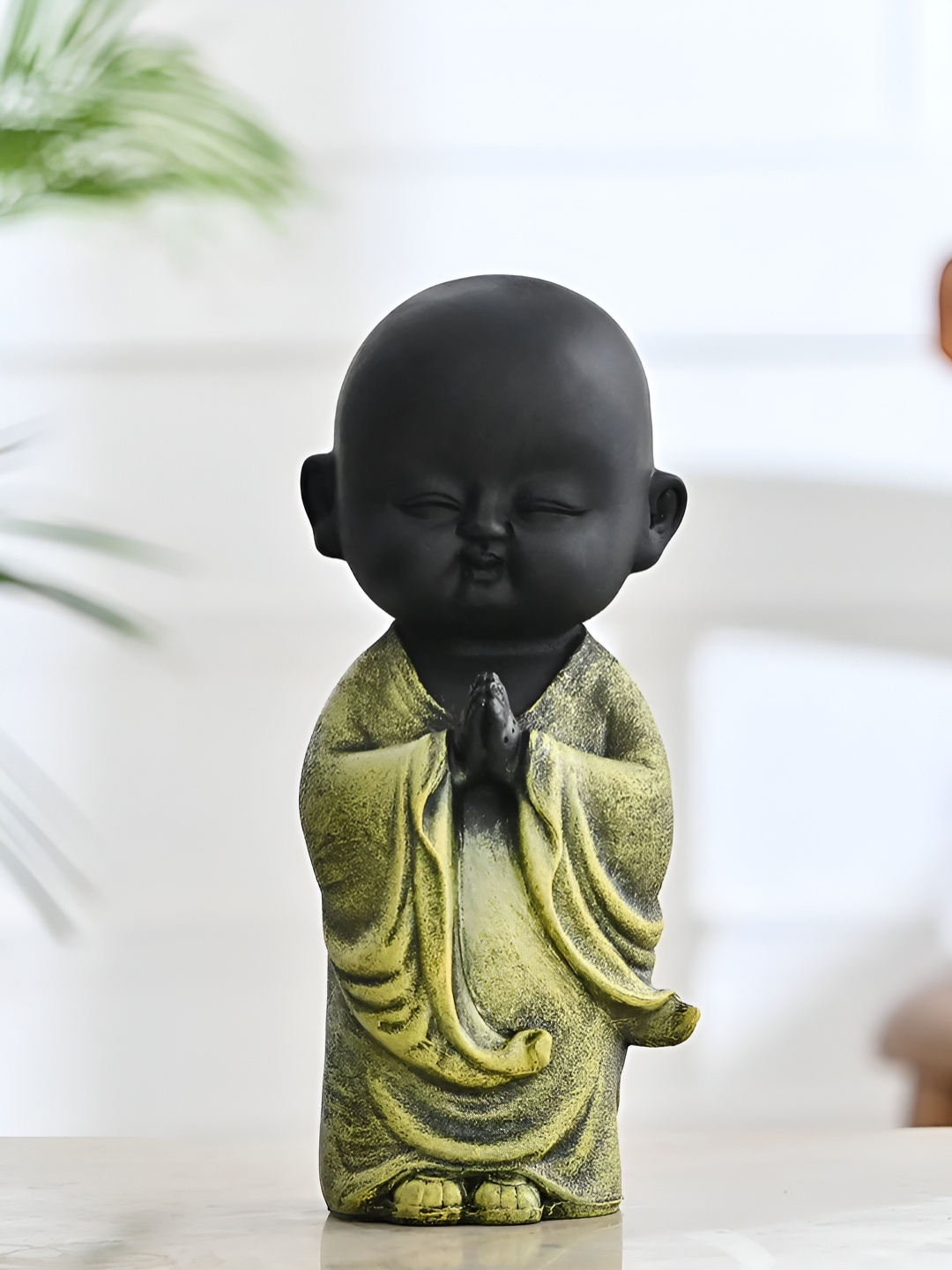 

DecorTwist Black Buddha Idol Showpiece