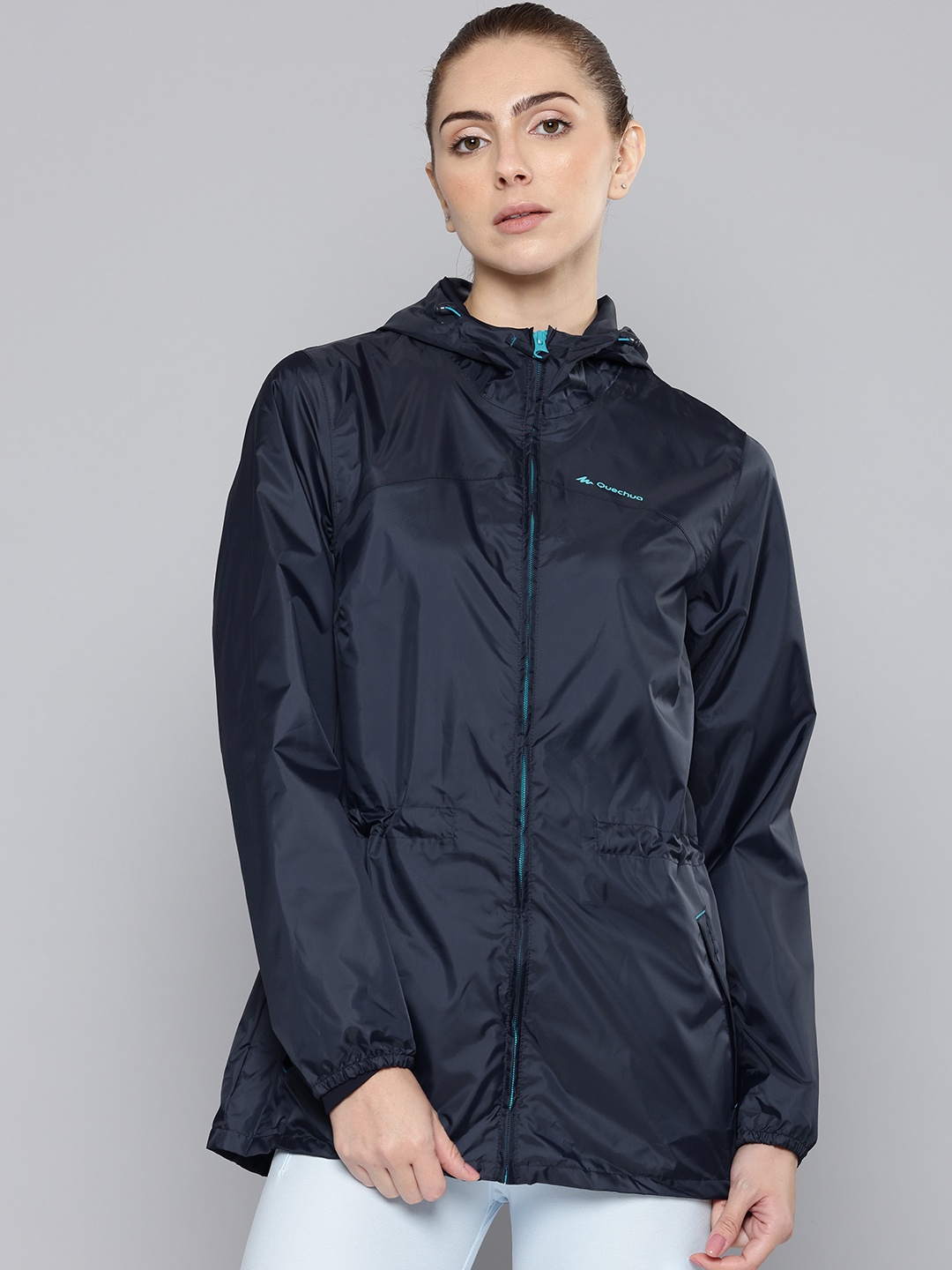 

Quechua By Decathlon Hooded Sporty Jacket, Navy blue