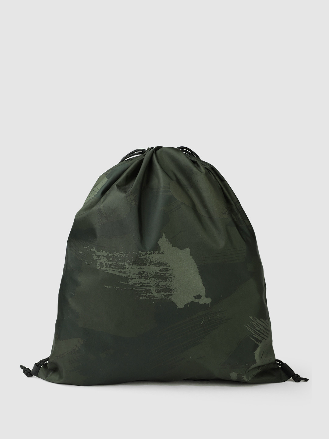 

Domyos By Decathlon Men Abstract Printed Fold-Up Fitness Shoe Bag, Green