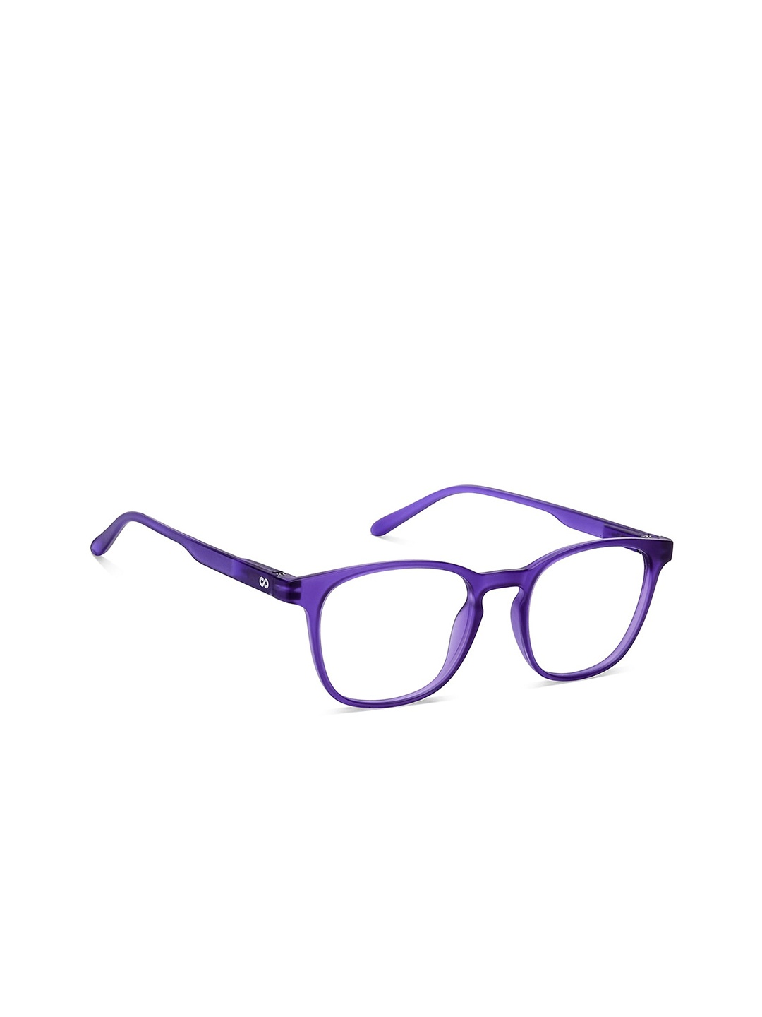 

Lenskart HUSTLR Unisex Full Rim Wayfarer Frames, Purple