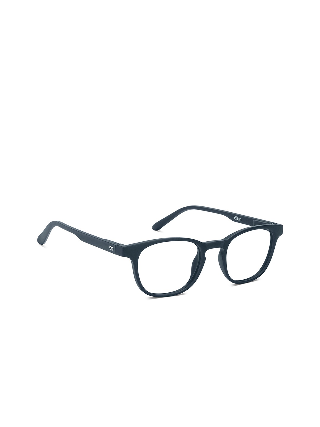 

Lenskart HUSTLR Unisex Full Rim Wayfarer Frames, Blue