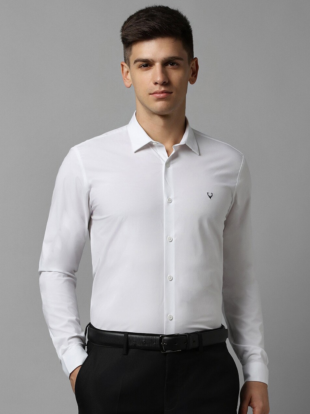 

Allen Solly Slim Fit Spread Collar Formal Shirt, White