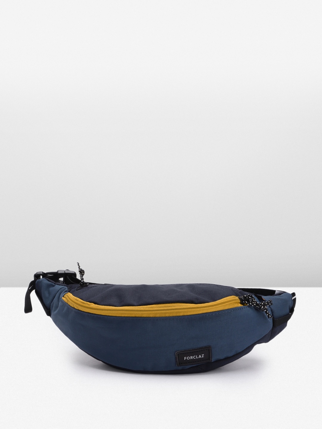 

FORCLAZ By Decathlon Unisex Blue / Yellow 2L Multi-Pocket Travel Waist Pouch