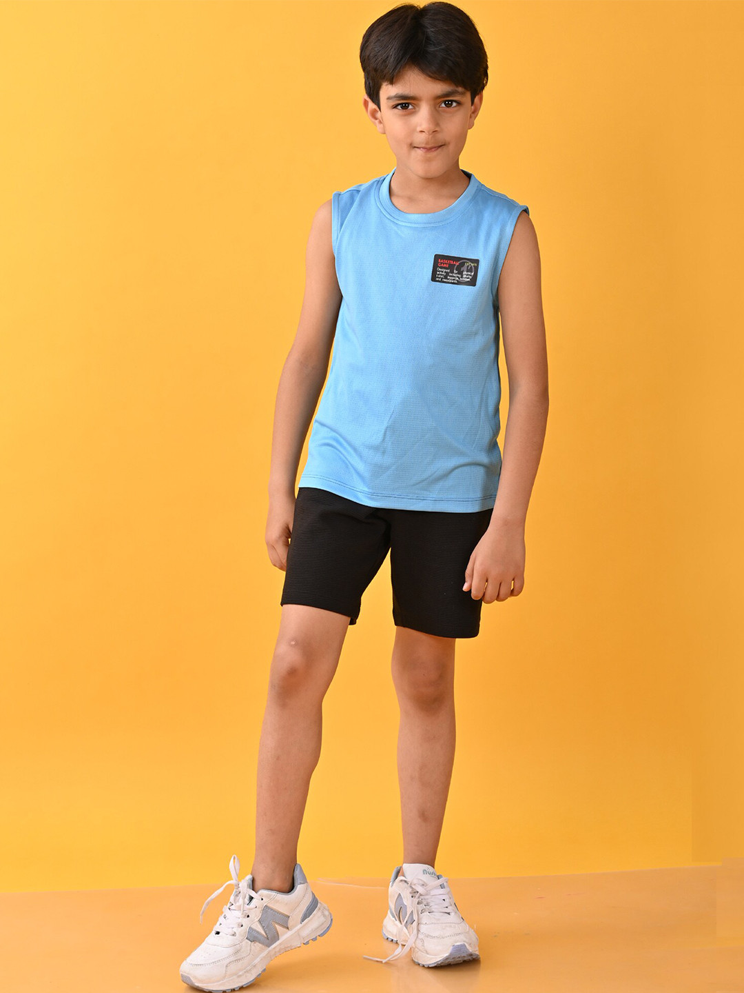 

Anthrilo Boys T-shirt with Shorts, Blue
