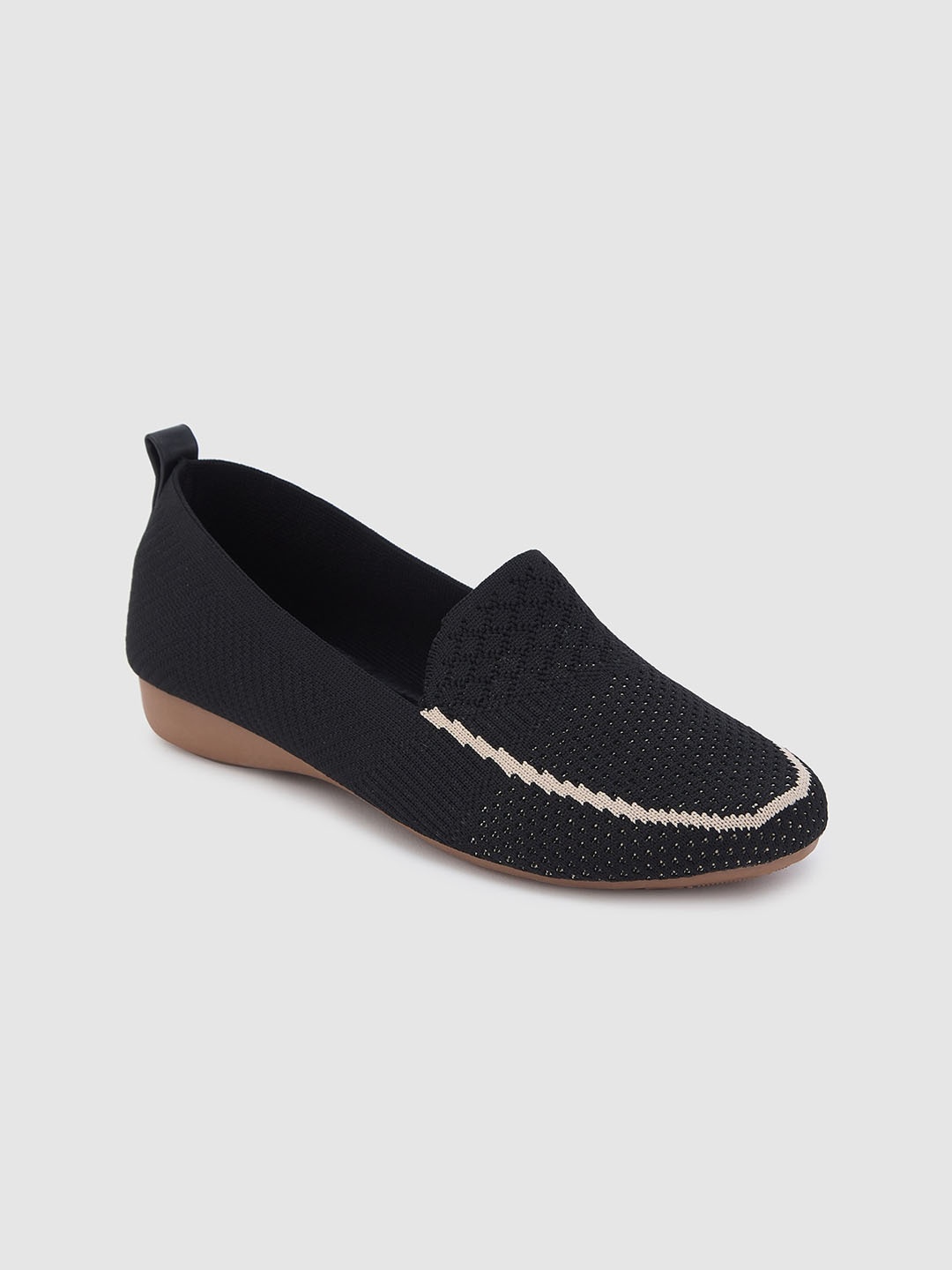 

Sole To Soul Round Toe Ballerinas, Black
