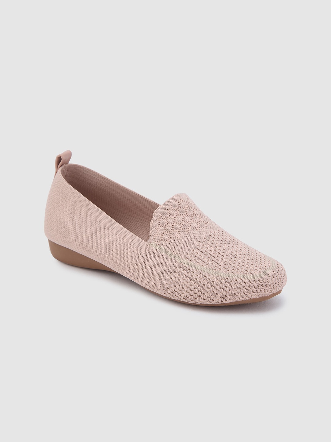 

Sole To Soul Round Toe Ballerinas, Peach