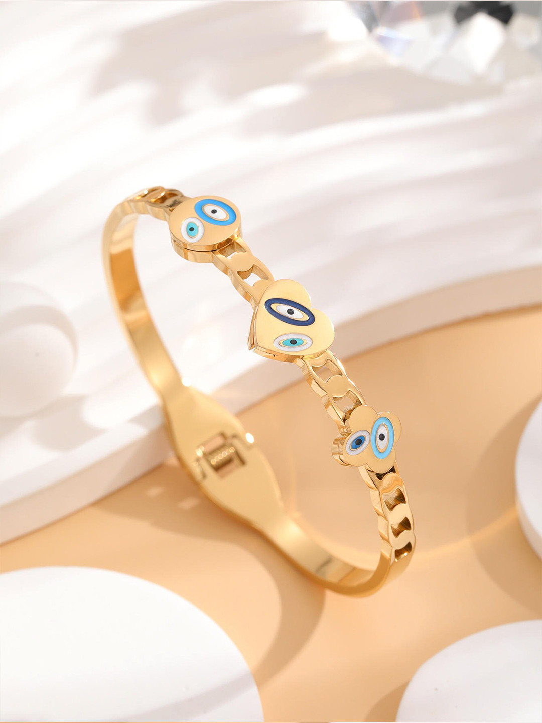 

VIEN Women Gold-Plated Bangle-Style Bracelet