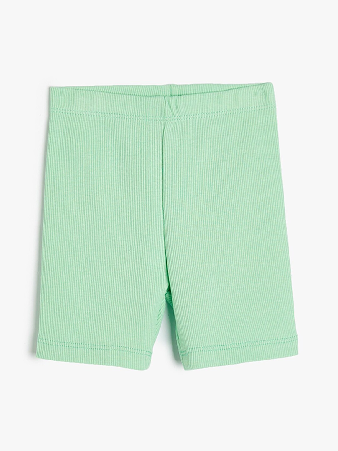 

Koton Girls Mid-Rise Lounge Shorts, Green