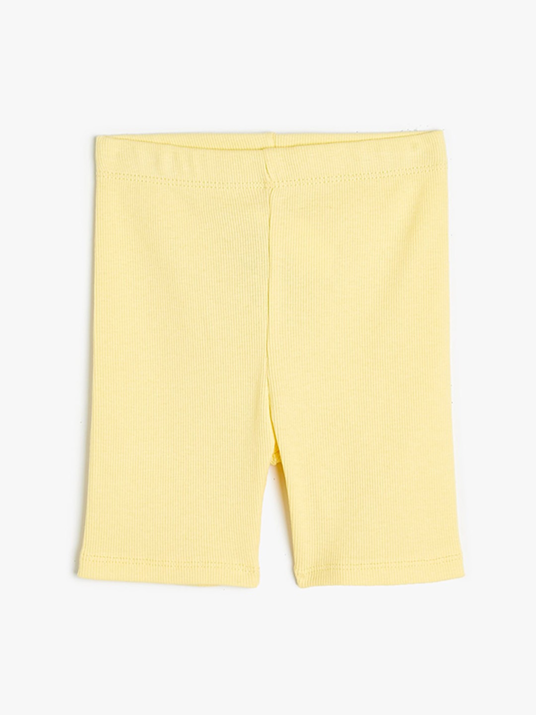 

Koton Girls Self-Design Mid-Rise Leggings, Yellow