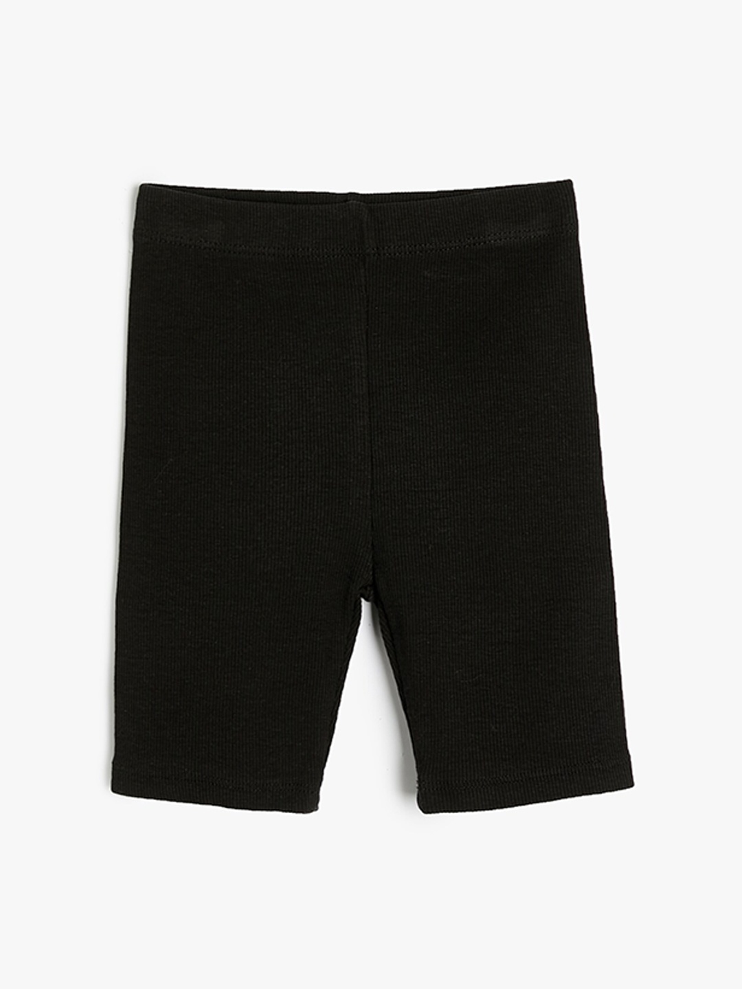 

Koton Girls Mid-Rise Shorts, Black
