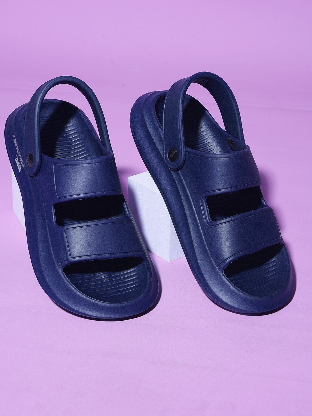 

Action EVA Flotter Men Sliders, Navy blue